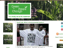 Tablet Screenshot of greenparentchicago.com